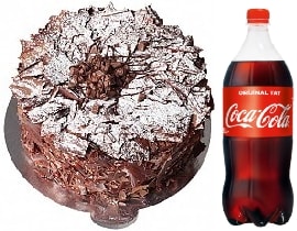 4-6 Kişilik Parça Çikolatalı Pasta Sipariş