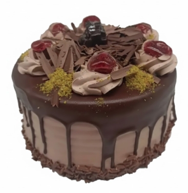 Butik Pastane Usulü Özel Tasarım Çikolatalı Pasta