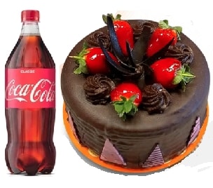 Yuvarlak Çikolatalı Pasta Online